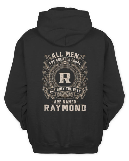 All Men Are Created Equal Cool Logo Shirt RAYMOND M1-60 / Unisex Hoodie / black