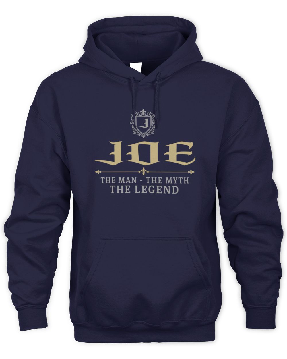 The Man The Myth The Legend Western Shirt JOE M1-78 / Unisex Hoodie / navy