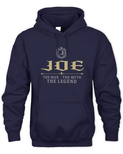 The Man The Myth The Legend Western Shirt JOE M1-78 / Unisex Hoodie / navy