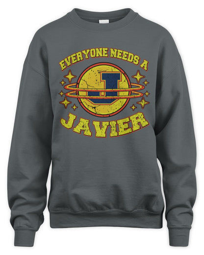 Everyone Needs a Your Name Shirt JAVIER M1-76 / Unisex Sweatshirt / charcoal