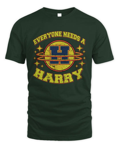 Everyone Needs a Your Name Shirt HARRY M1-76 / Unisex Standard T-Shirt / forest green