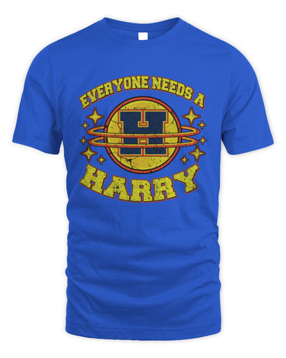 Everyone Needs a Your Name Shirt HARRY M1-76 / Unisex Standard T-Shirt / royal