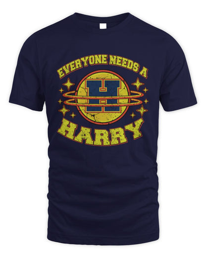 Everyone Needs a Your Name Shirt HARRY M1-76 / Unisex Standard T-Shirt / navy