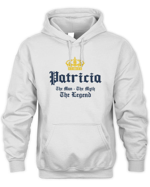 The Man The Myth The Legend Corona Beer T-Shirt PATRICIA M1-S83 / Unisex Hoodie / white