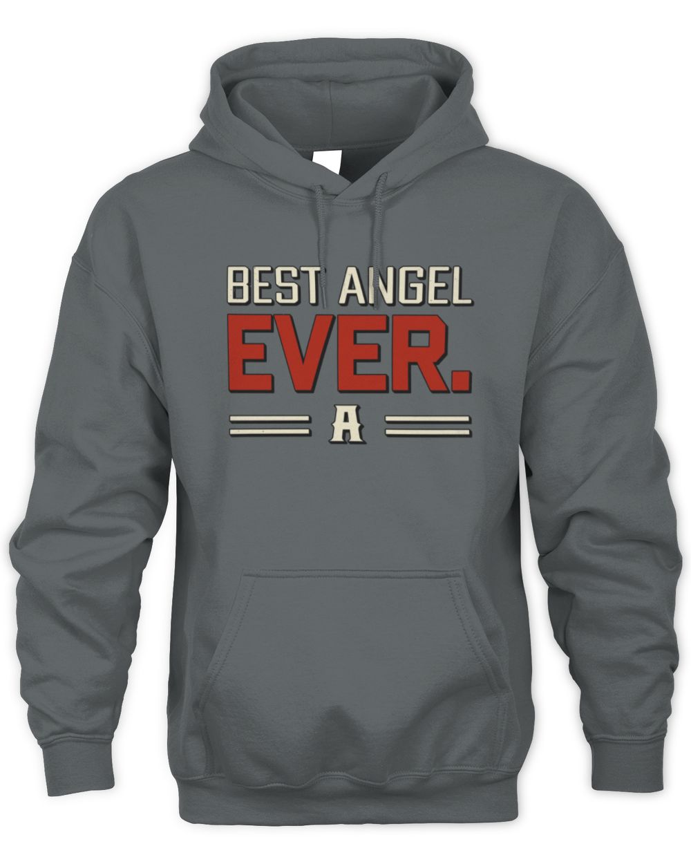 Best Your Name Ever Cool Shirt ANGEL M1-58 / Unisex Hoodie / charcoal
