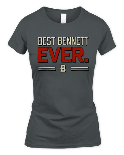 Best Your Name Ever Cool Shirt BENNETT M1-58 / Women's Standard T-Shirt / charcoal