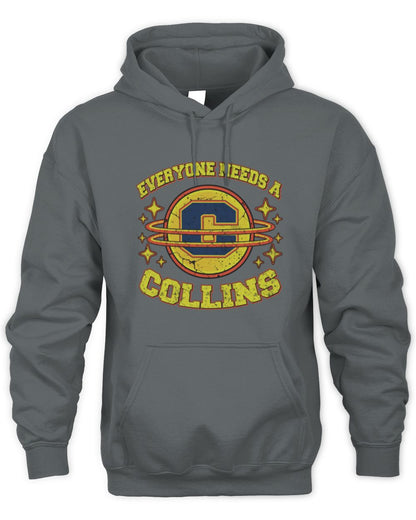 Everyone Needs a Your Name Shirt COLLINS M1-76 / Unisex Hoodie / charcoal