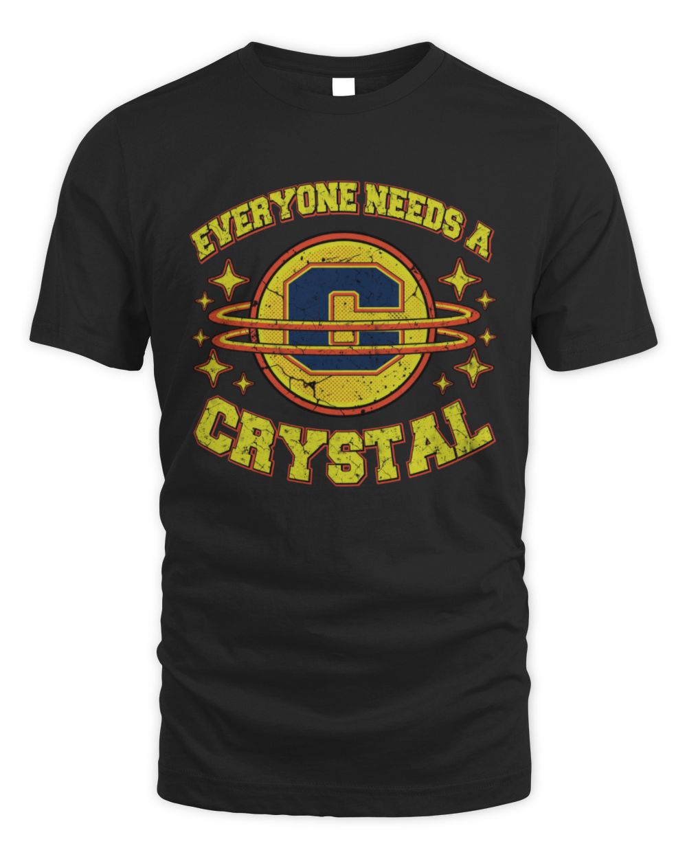 Everyone Needs a Your Name Shirt CRYSTAL M1-76 / Unisex Standard T-Shirt / black