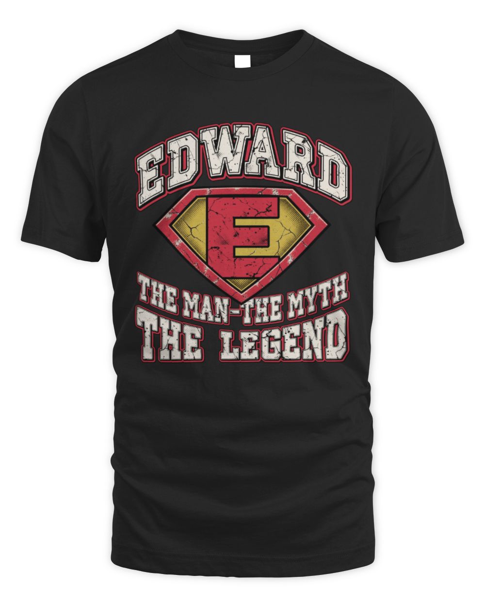 The Man The Myth The Legend Superman Graphic T-Shirt EDWARD M1-74 / Unisex Standard T-Shirt / black