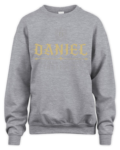 The Man The Myth The Legend Western Shirt DANIEL M1-78 / Unisex Sweatshirt / sport grey