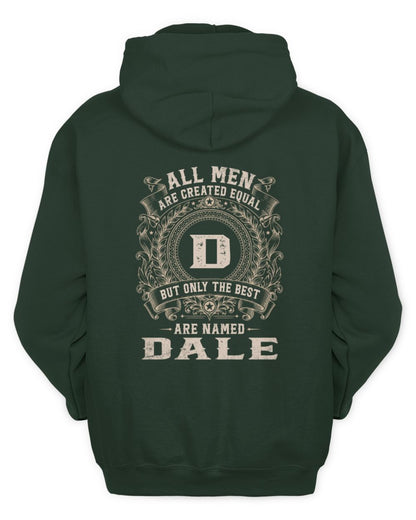 All Men Are Created Equal Cool Logo Shirt DALE M1-60 / Unisex Hoodie / forest green