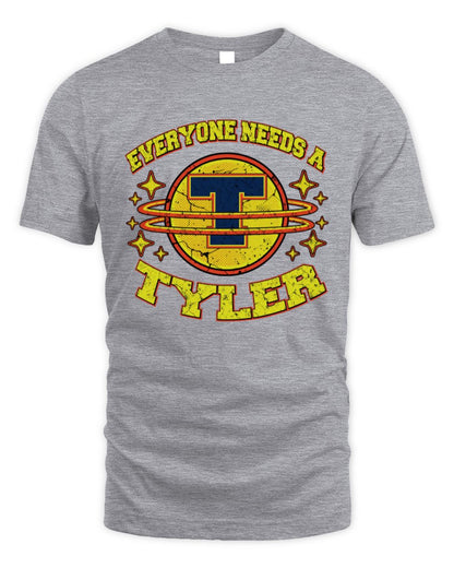 Everyone Needs a Your Name Shirt TYLER M1-76 / Unisex Standard T-Shirt / sport grey