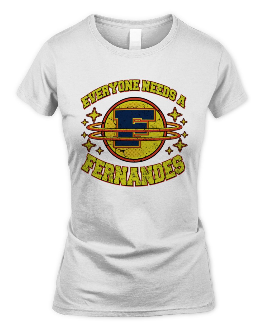 Everyone Needs a Your Name Shirt FERNANDES M1-76 / Women's Standard T-Shirt / white