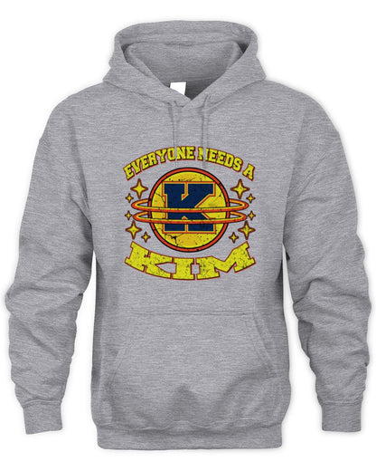 Everyone Needs a Your Name Shirt KIM M1-76 / Unisex Hoodie / sport grey