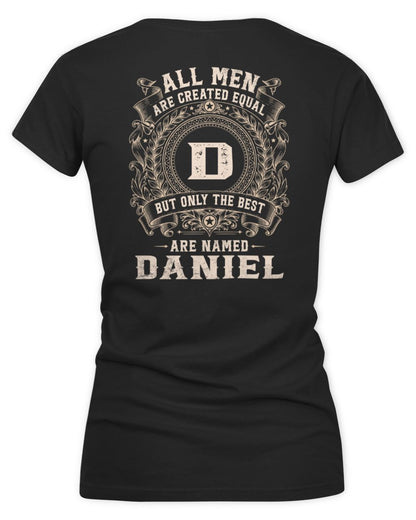 All Men Are Created Equal Cool Logo Shirt DANIEL M1-60 / Women's V-Neck T-Shirt / black