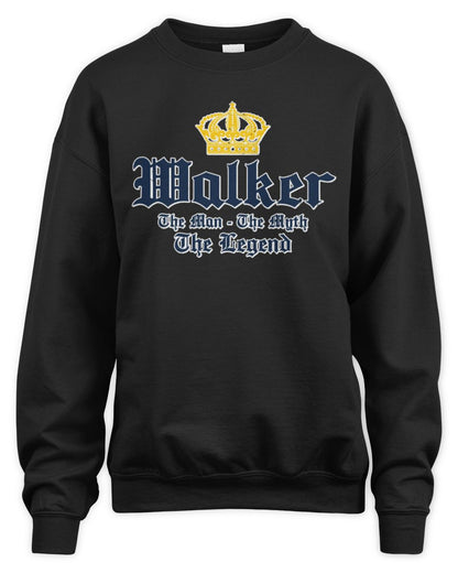The Man The Myth The Legend Corona Beer T-Shirt WALKER M1-S83 / Unisex Sweatshirt / black