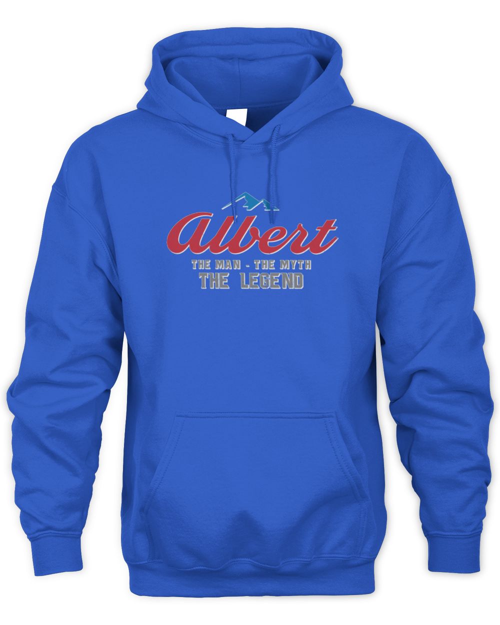 The Man The Myth The Legend Coors Light Beer T-Shirt ALBERT M1-S84 / Unisex Hoodie / royal