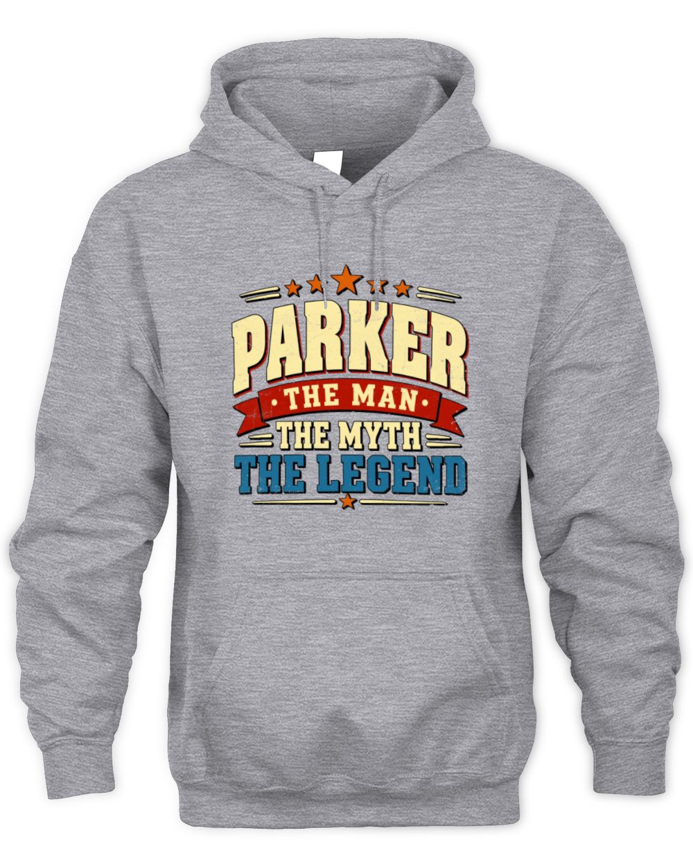 The Man The Myth The Legend Ribbon Vintage T-Shirt PARKER M1-56 / Unisex Hoodie / sport grey