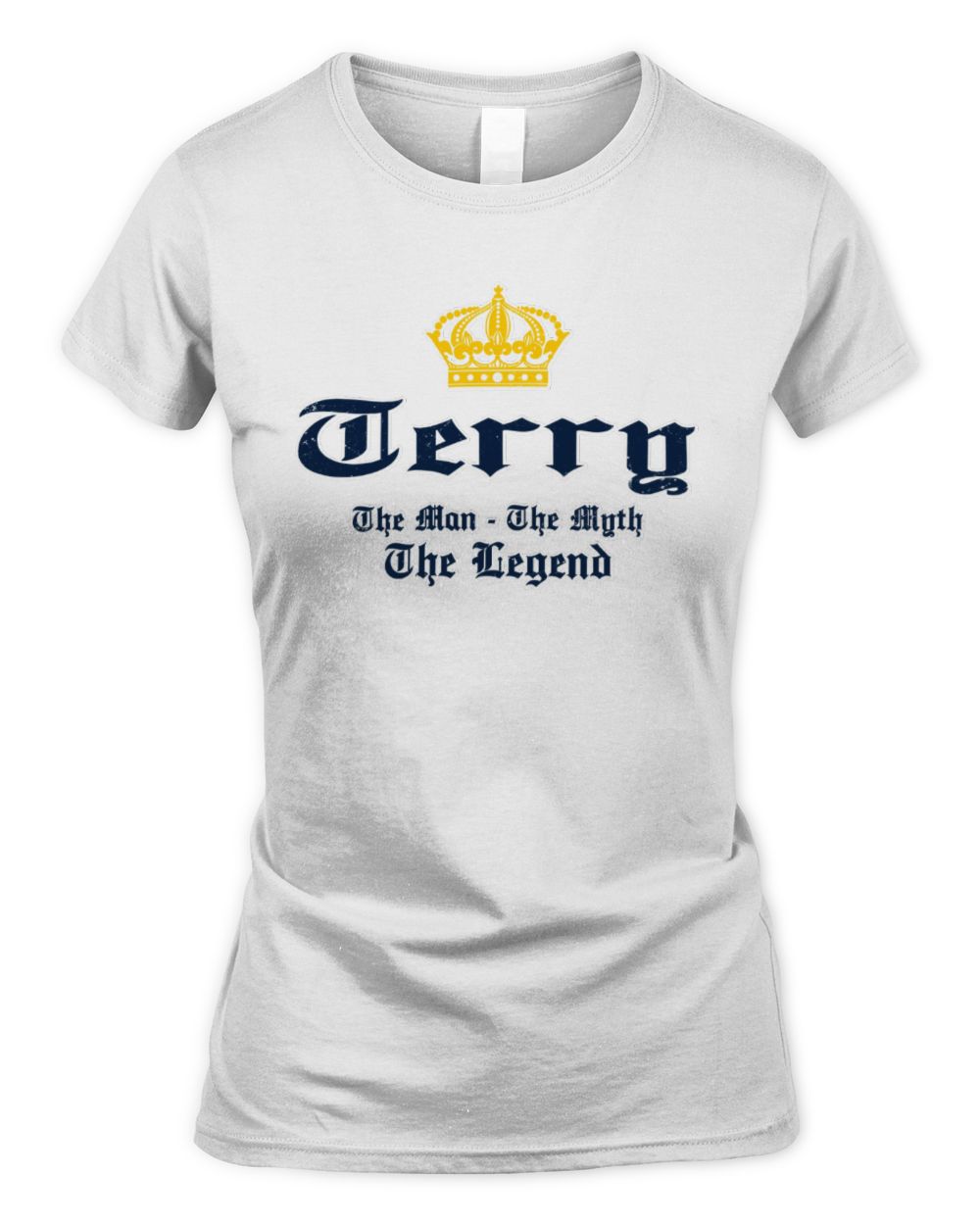 The Man The Myth The Legend Corona Beer T-Shirt TERRY M1-S83 / Women's Standard T-Shirt / white