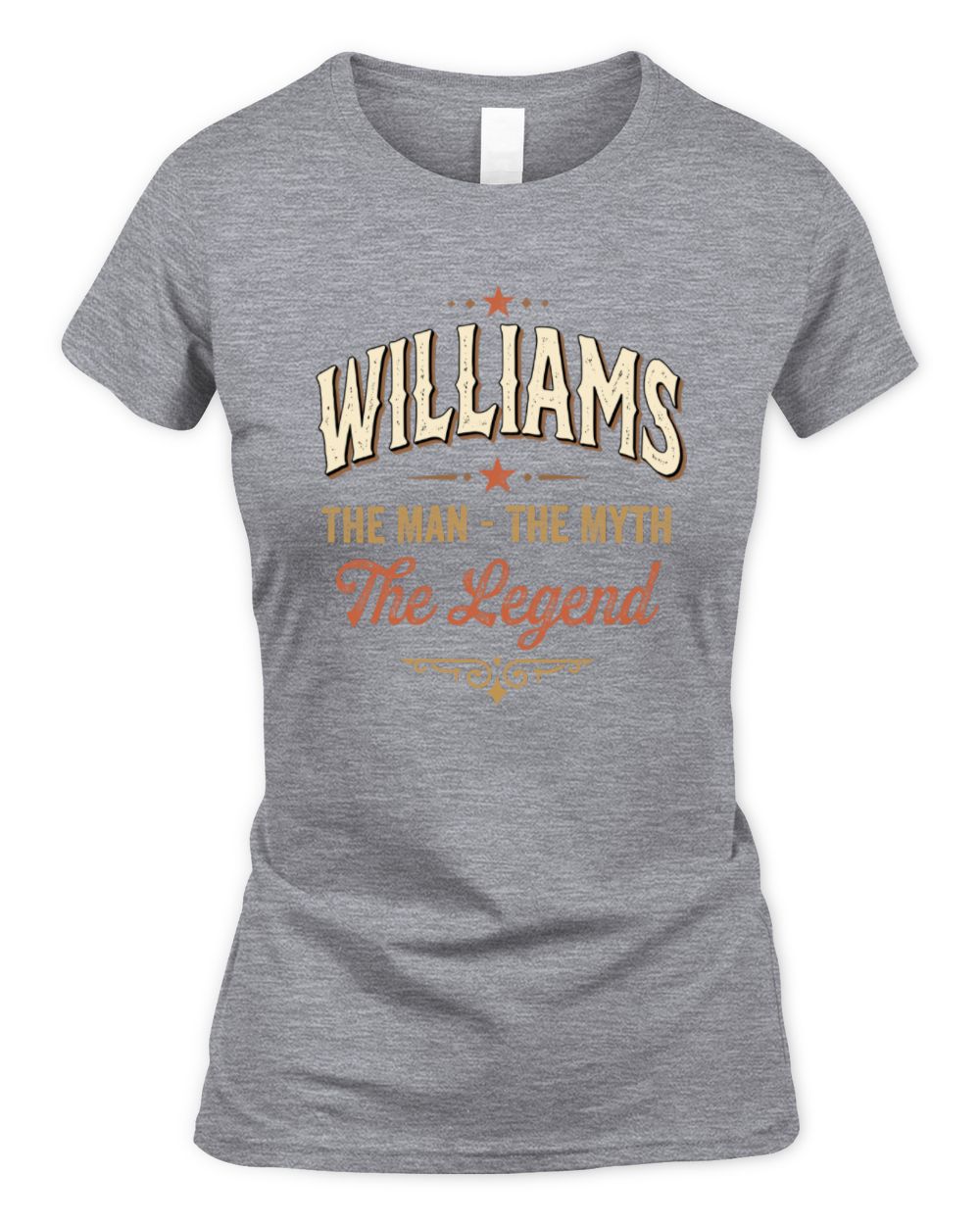 I'm Name I'm Not Rude I Just Have The Balls Funny T-Shirt WILLIAMS M1-77 / Women's Standard T-Shirt / sport grey