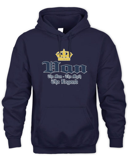 The Man The Myth The Legend Corona Beer T-Shirt VAN M1-S83 / Unisex Hoodie / navy