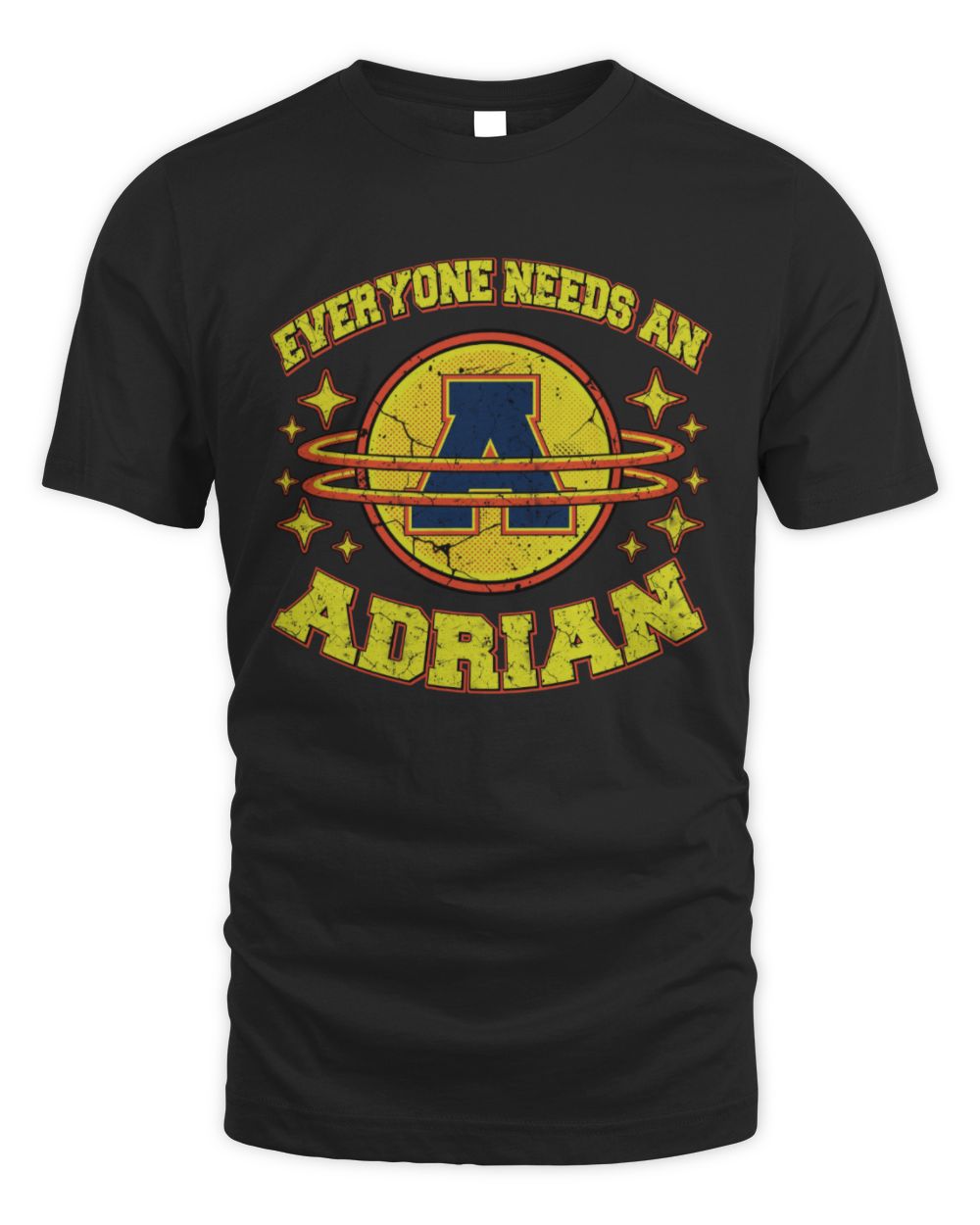 Everyone Needs a Your Name Shirt ADRIAN M1-76 / Unisex Standard T-Shirt / black