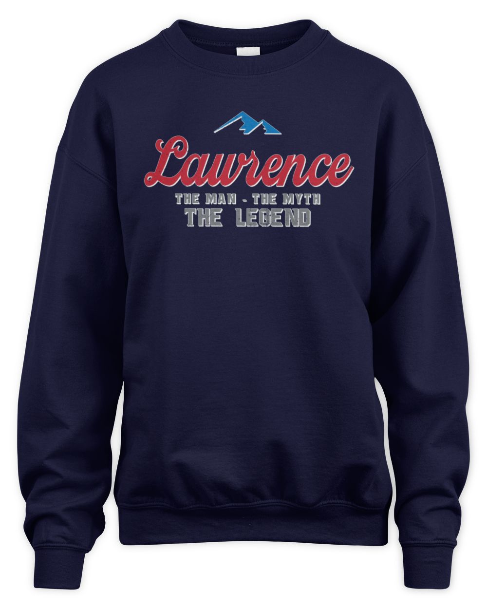 The Man The Myth The Legend Coors Light Beer T-Shirt LAWRENCE M1-S84 / Unisex Sweatshirt / navy