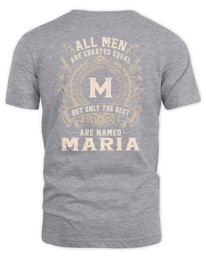 All Men Are Created Equal Cool Logo Shirt MARIA M1-60 / Unisex Standard T-Shirt / sport grey