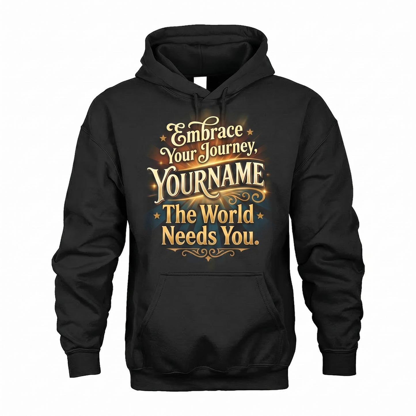 Embrace Your Journey - Personalized Name T-Shirt
